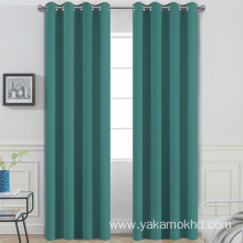 Teal Blackout Curtains with grommet